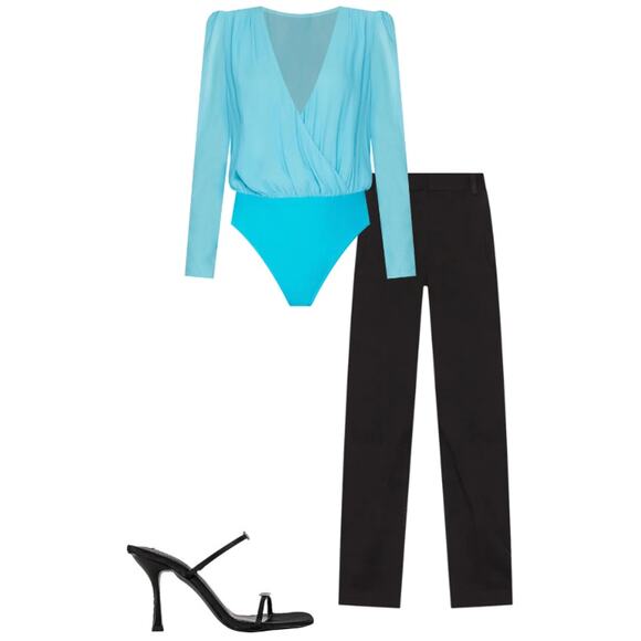 NBD Blue Women's Top - Picture 9 of 9